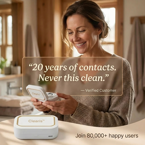 Clearis™ Ultrasonic Contact Lens Cleaner