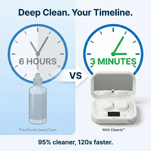 Clearis™ Ultrasonic Contact Lens Cleaner