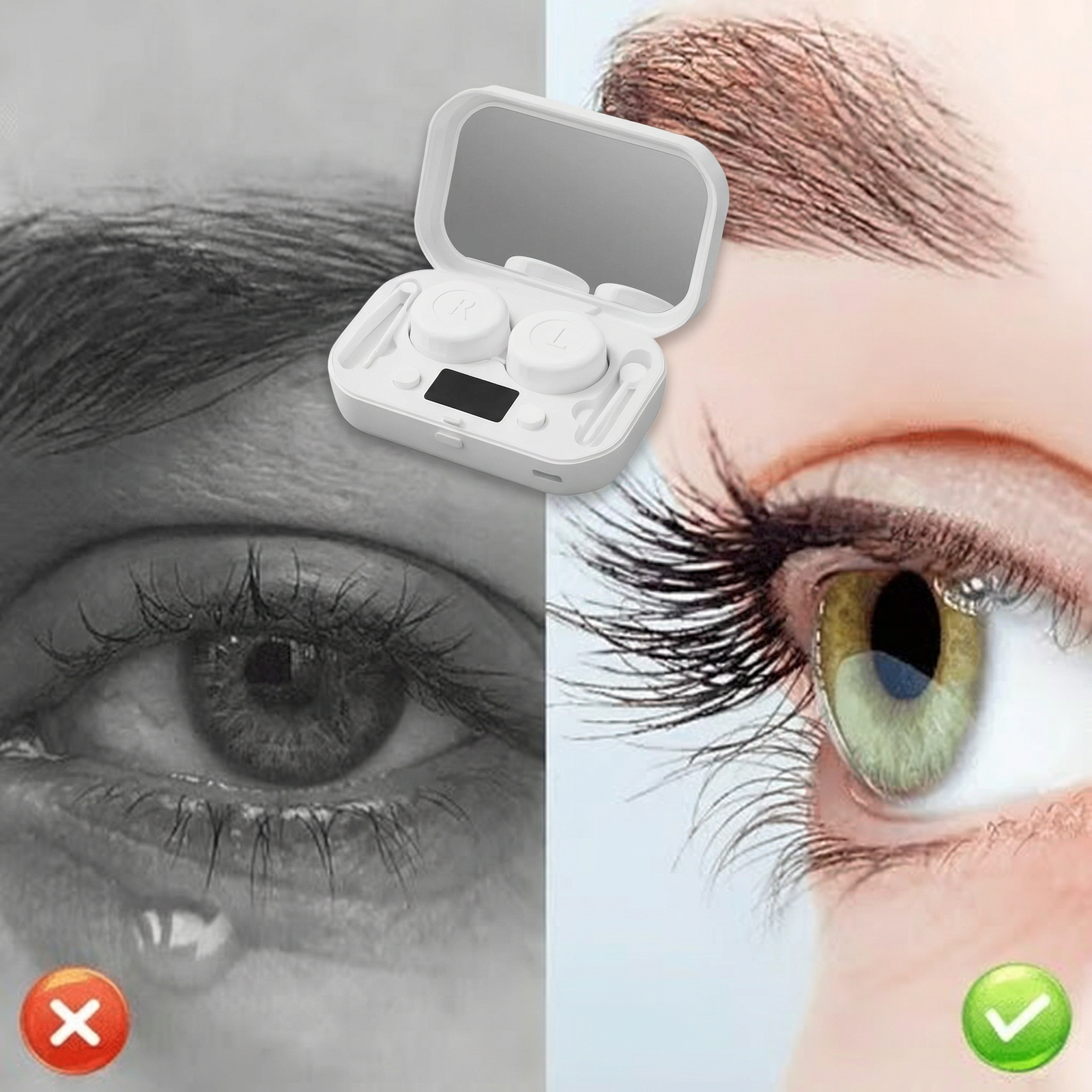 Say goodbye to dirty lenses, start living with crystal-clear vision!